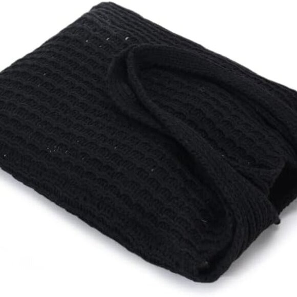 Crochet Shoulder Bag Handmade Lightweight Polyester Travel Tote for Women - Picture 5 of 8